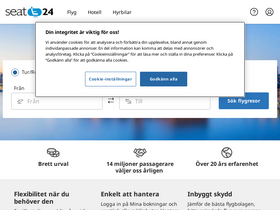 'seat24.se' screenshot