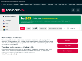 'icehockey24.com' screenshot