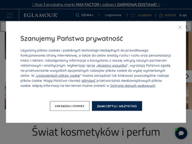 'e-glamour.pl' screenshot