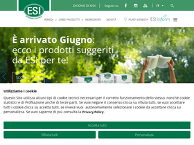 'esi.it' screenshot