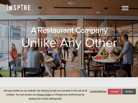 'inspirebrands.com' screenshot