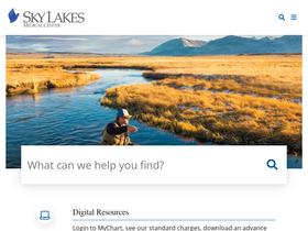 'skylakes.org' screenshot