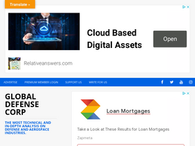 'globaldefensecorp.com' screenshot