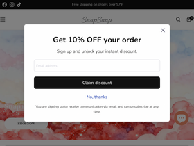 SnapSnapNow website screenshot