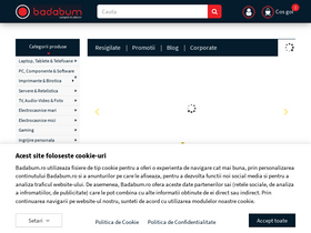 'badabum.ro' screenshot