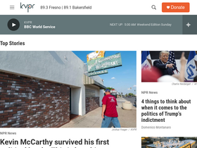 'kvpr.org' screenshot