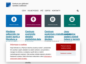'prijimacky.cermat.cz' screenshot