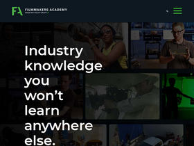 'filmmakersacademy.com' screenshot