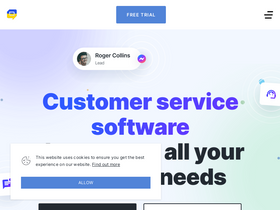 'helpcrunch.com' screenshot