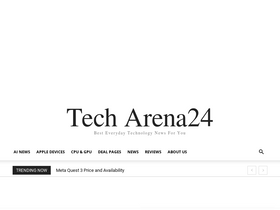 'techarena24.com' screenshot