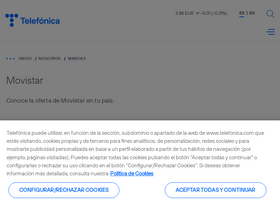 'movistar.com' screenshot