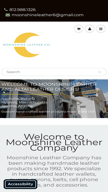 moonshineleather.com