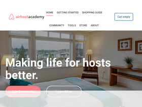 'airhostacademy.com' screenshot