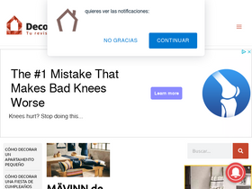 'decoracion2.com' screenshot