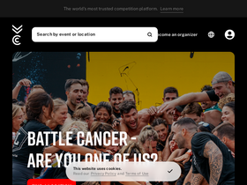 'competitioncorner.net' screenshot