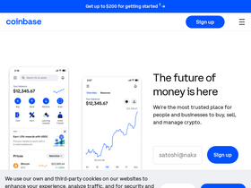'coinbase.com' screenshot