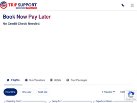 'tripsupport.ca' screenshot