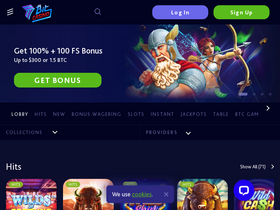 '7bitcasino.com' screenshot