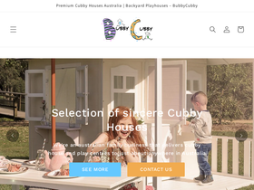 bubby cubby au homepage screenshot