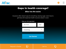 'aflac.com' screenshot