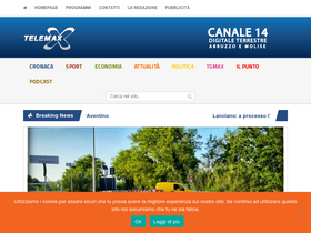 'tgmax.it' screenshot