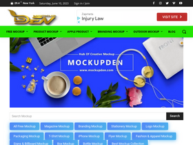 'mockupden.com' screenshot