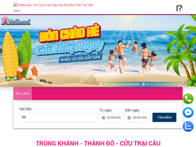 'viettourist.com' screenshot
