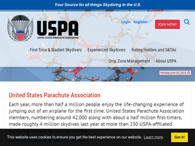 'uspa.org' screenshot