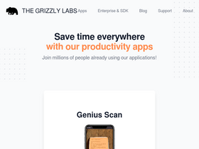 'thegrizzlylabs.com' screenshot
