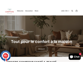 Comptoir Santé & Beauté® homepage screenshot