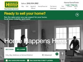 'howardhanna.com' screenshot