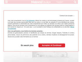 'maison-travaux.fr' screenshot