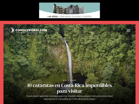 'conocedores.com' screenshot