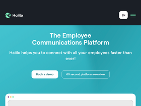 'haiilo.com' screenshot