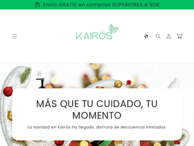 Kairós website screenshot