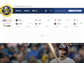 'brewcrewball.com' screenshot
