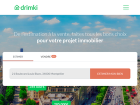 'drimki.fr' screenshot