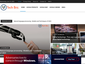 'techbric.com' screenshot