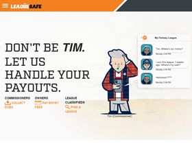 'leaguesafe.com' screenshot
