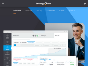 'strategyquant.com' screenshot