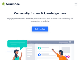 'forumbee.com' screenshot