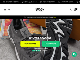 Branded Vault website screenshot