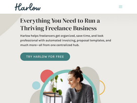 'meetharlow.com' screenshot