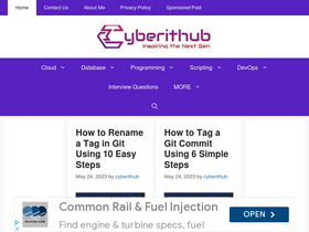 'cyberithub.com' screenshot