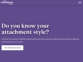 'attachmentproject.com' screenshot