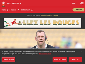 'wru.co.uk' screenshot