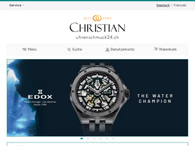 'uhrenschmuck24.ch' screenshot