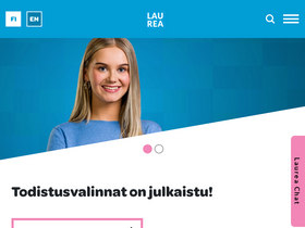'laurea.fi' screenshot