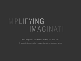 'dreamtonics.com' screenshot