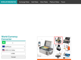 'worldforexrates.com' screenshot